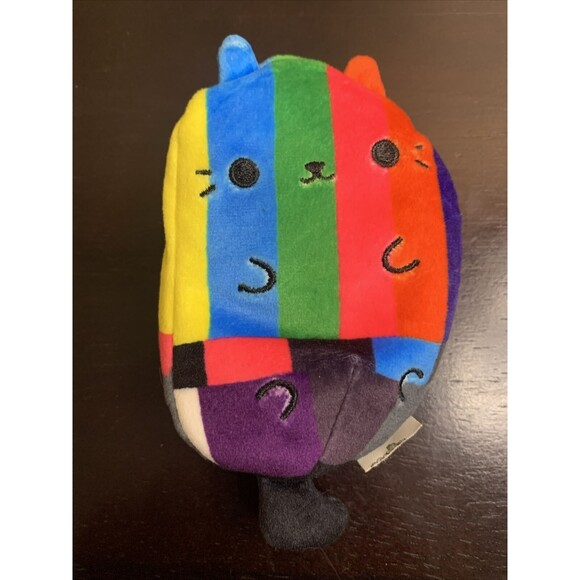 Cats VS Pickles - Test Pattern - 4" Bean Plush - Picture 4 of 4